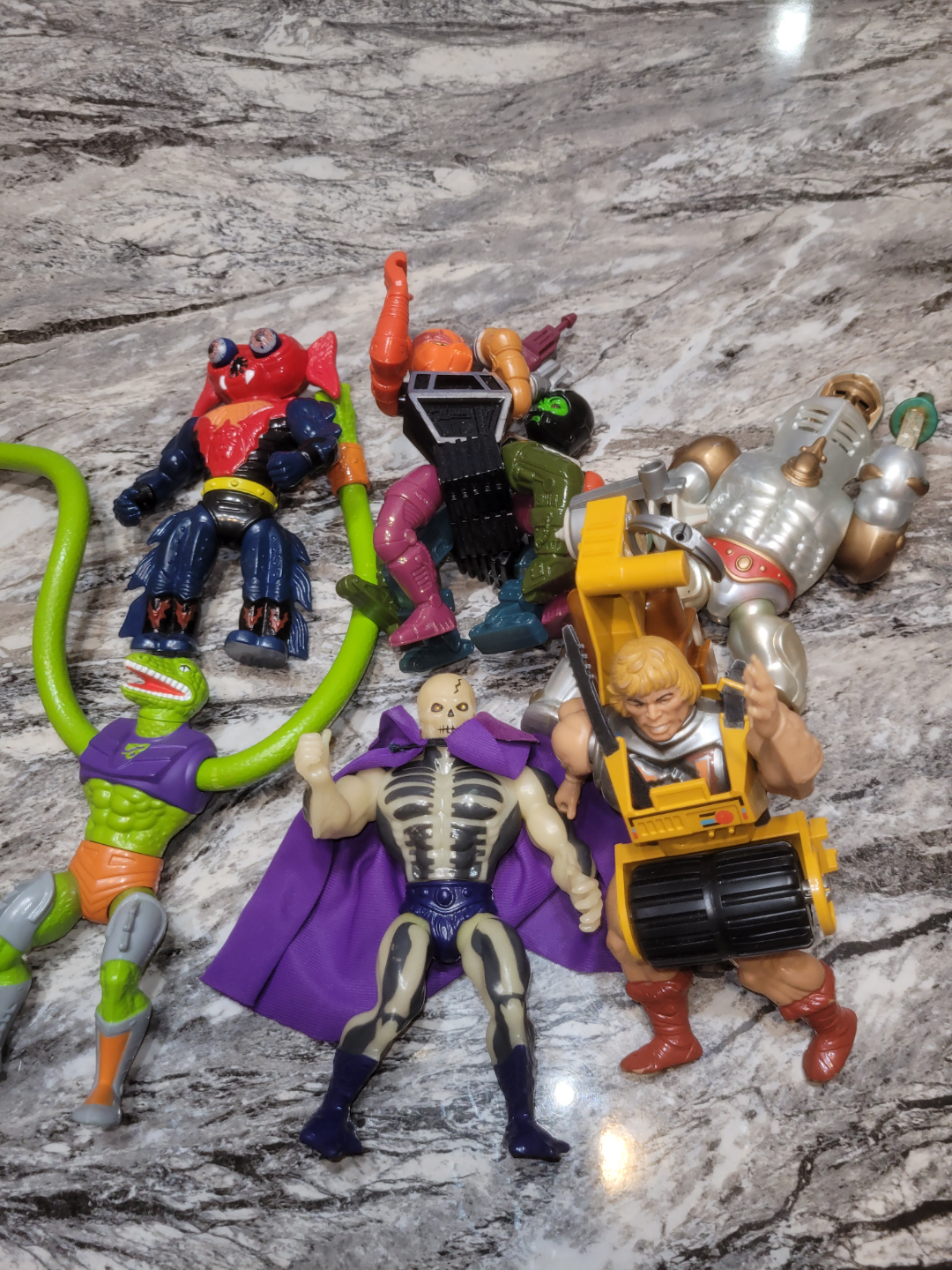 Vintage Masters of the Universe and other Action Figures Lot