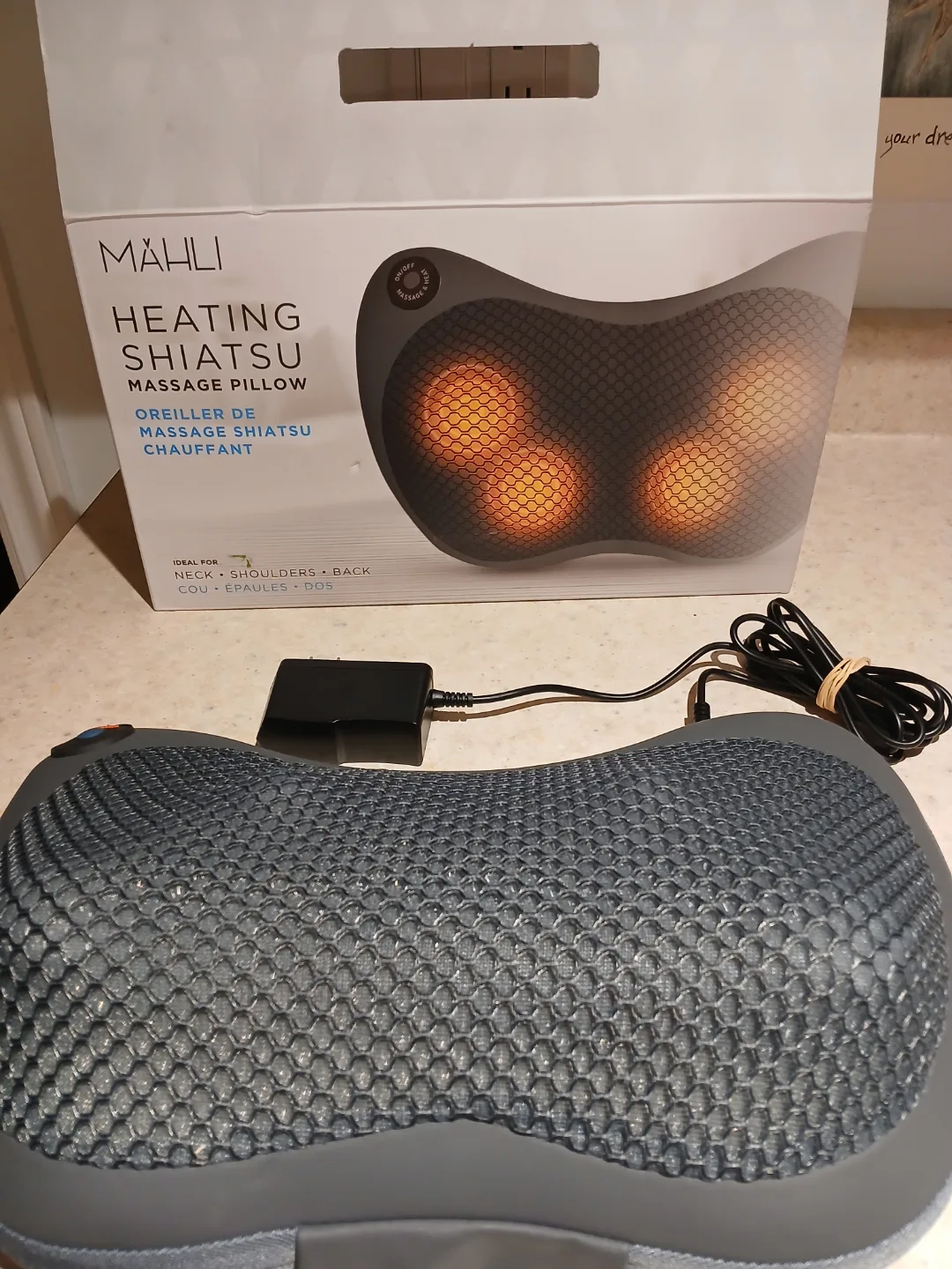 Mähli Heating Shiatsu Massage Pillow thumbnail