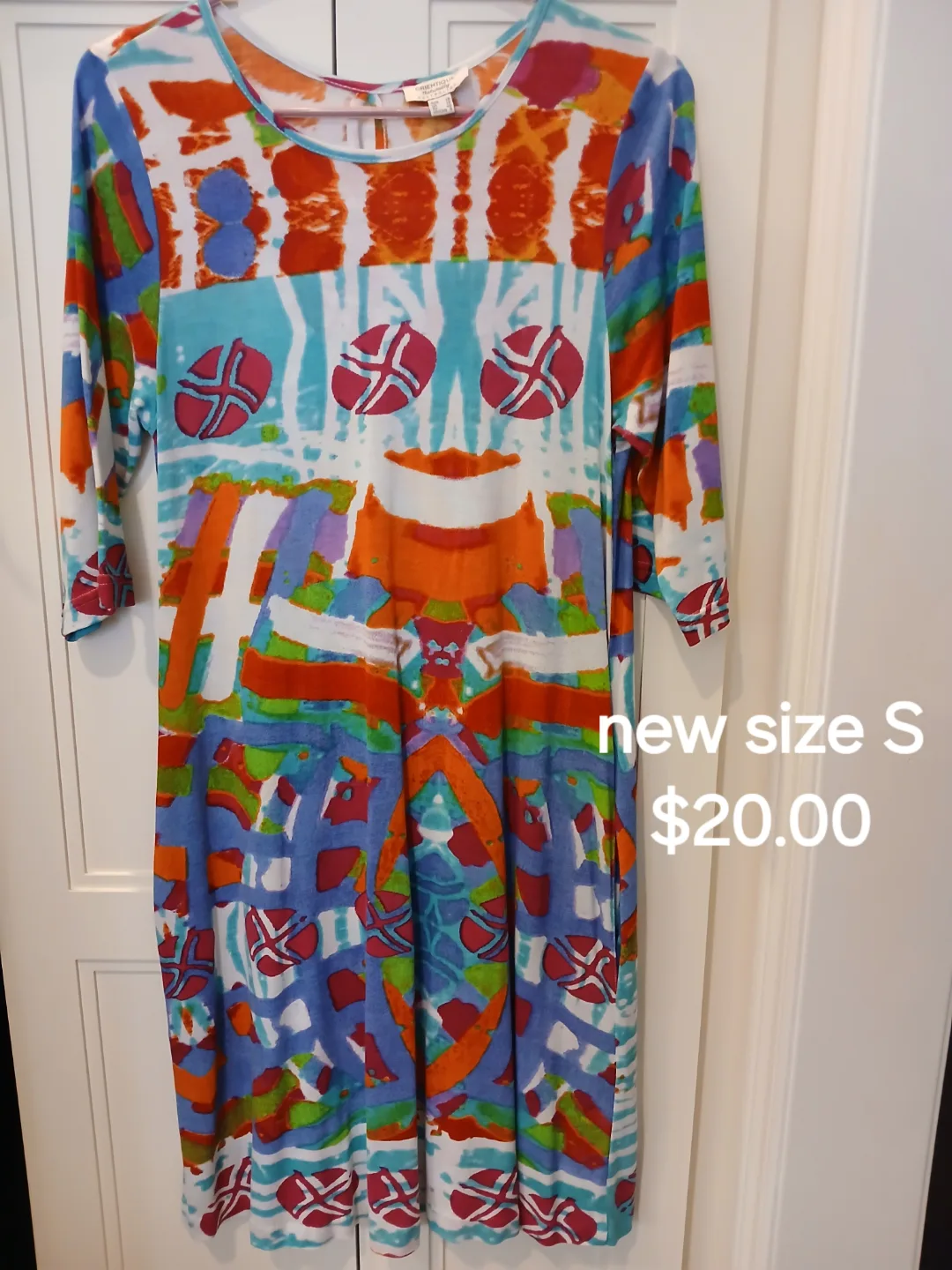 Beautiful coloured summer dress thumbnail