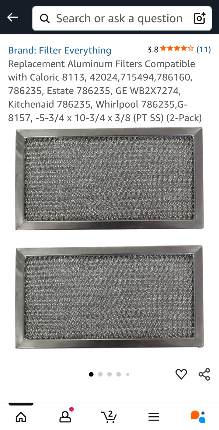 Range Hood Charcoal Filter - photo 4