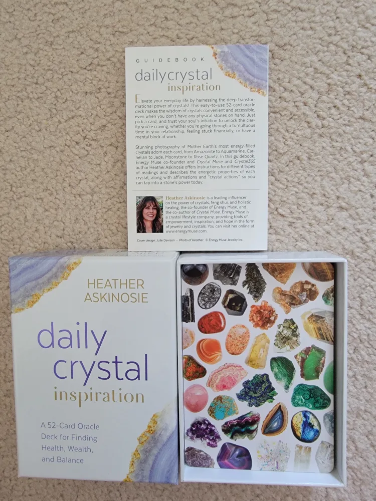 💚 Daily Crystal Inspiration Oracle Card Deck thumbnail