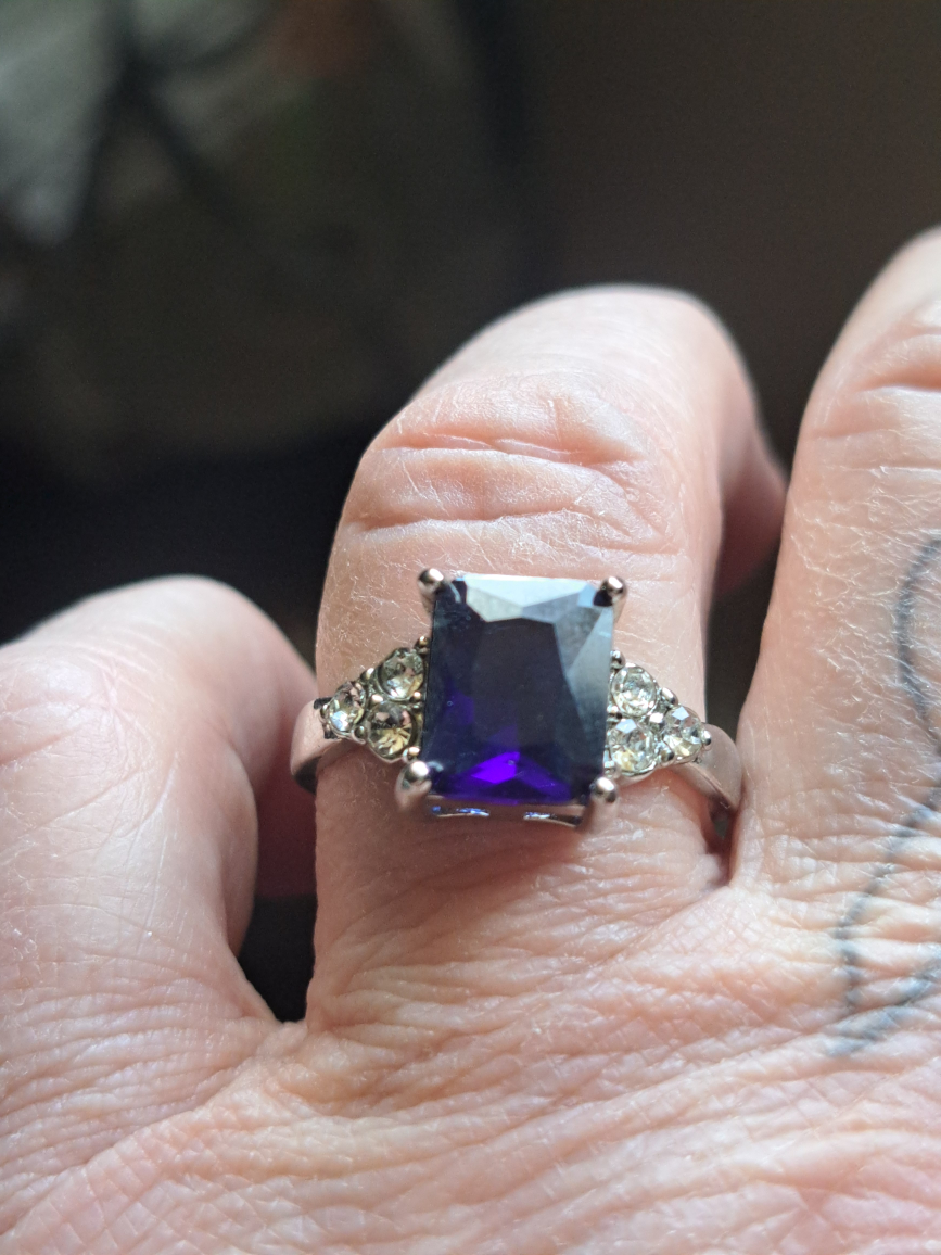 Stunning Amethyst Statement Ring