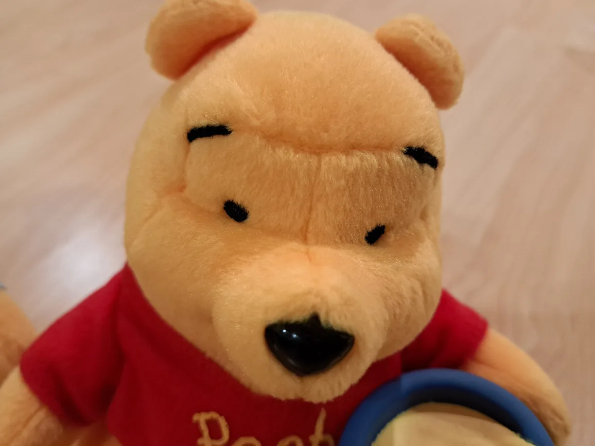 Three 7" Winnie the Pooh Plush Toys image indicator(4)