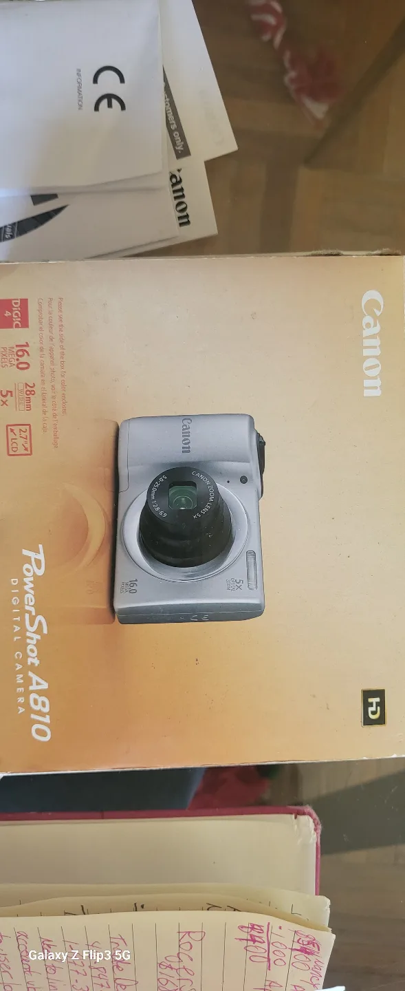 Canon PowerShot A810 Digital Camera - Pink image indicator(4)