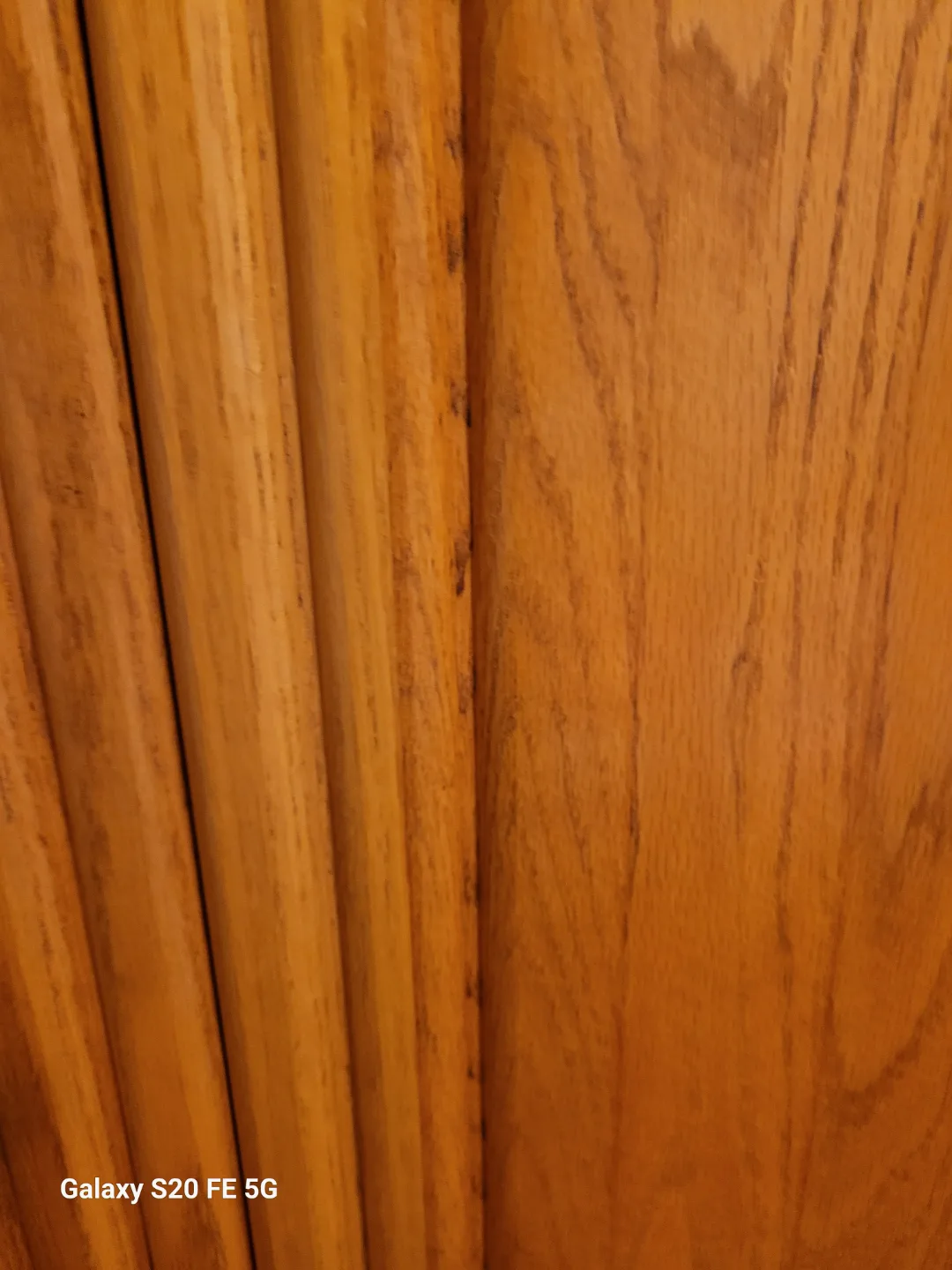 Pair of Oak Wood Storage Cabinets with Drawers image indicator(4)