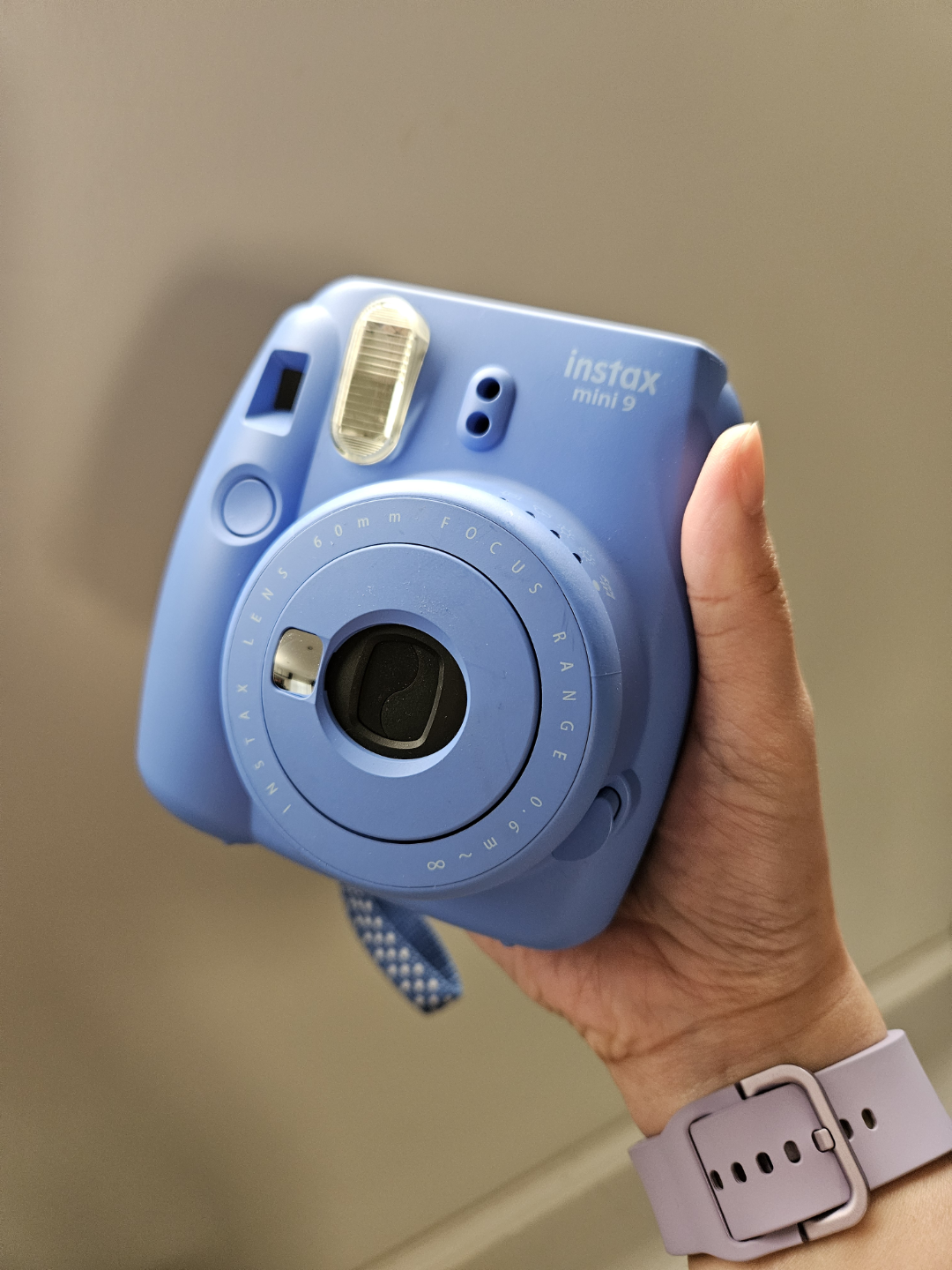 Instax Mini 9 Instant Camera - Blue with Case