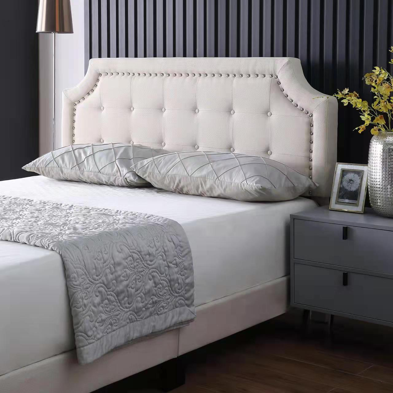 Beige Linen Fabric Bed Frame - On Sale Now! - photo 3