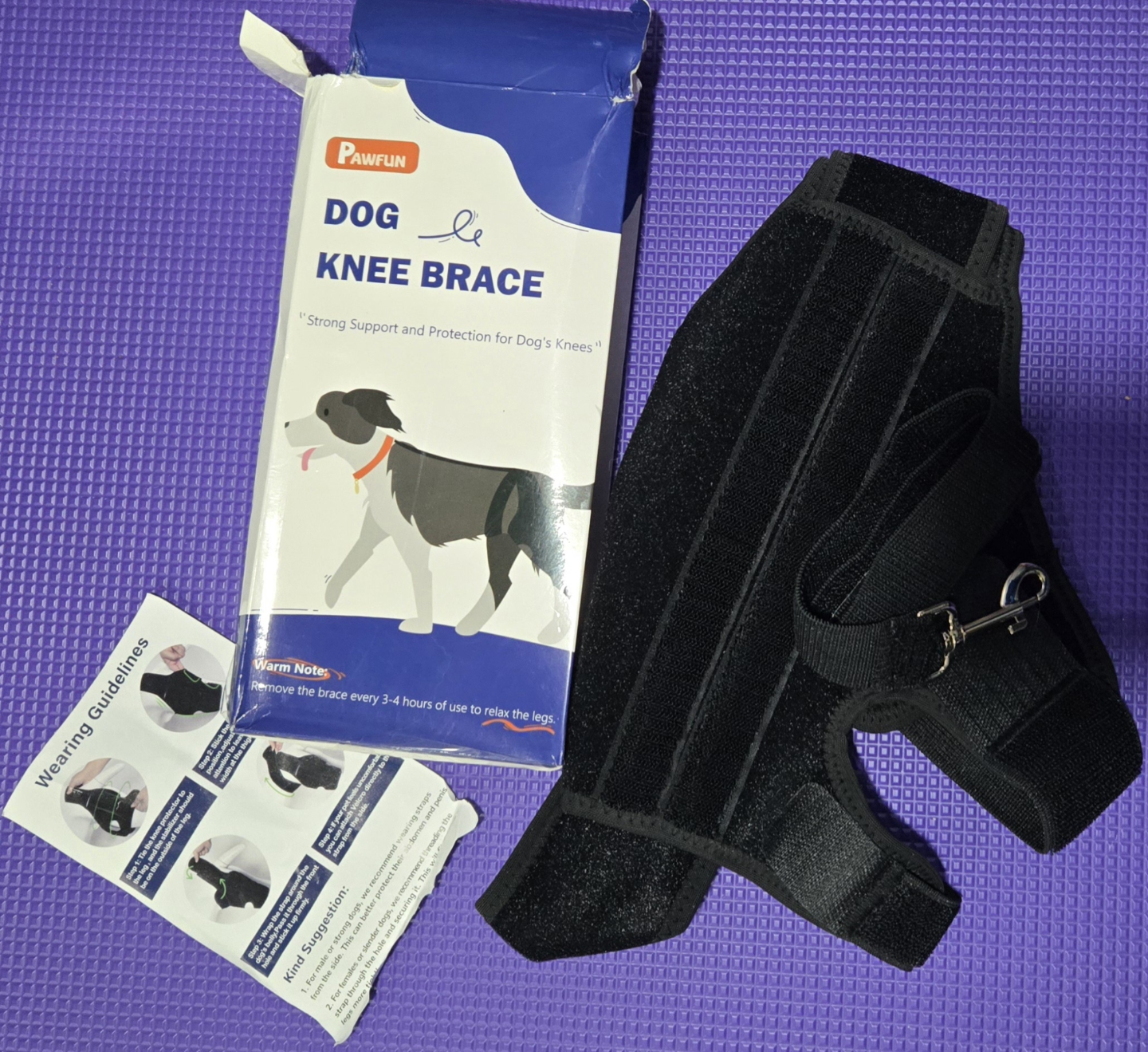 Dog Knee Brace Support, Size L