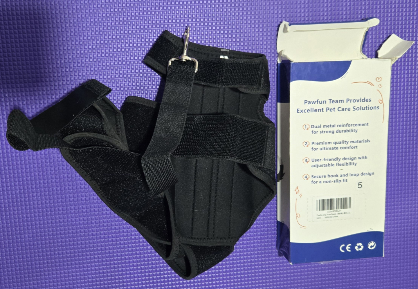 Dog Knee Brace Support, Size L - photo 2