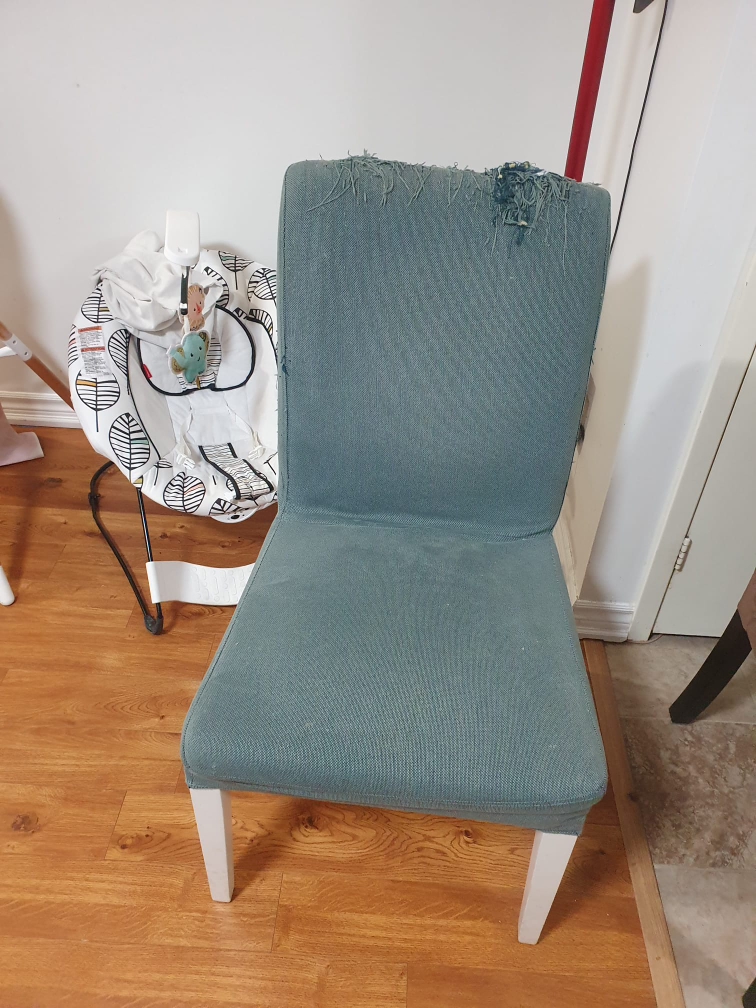 Two Dining Chairs - AS IS - photo 2