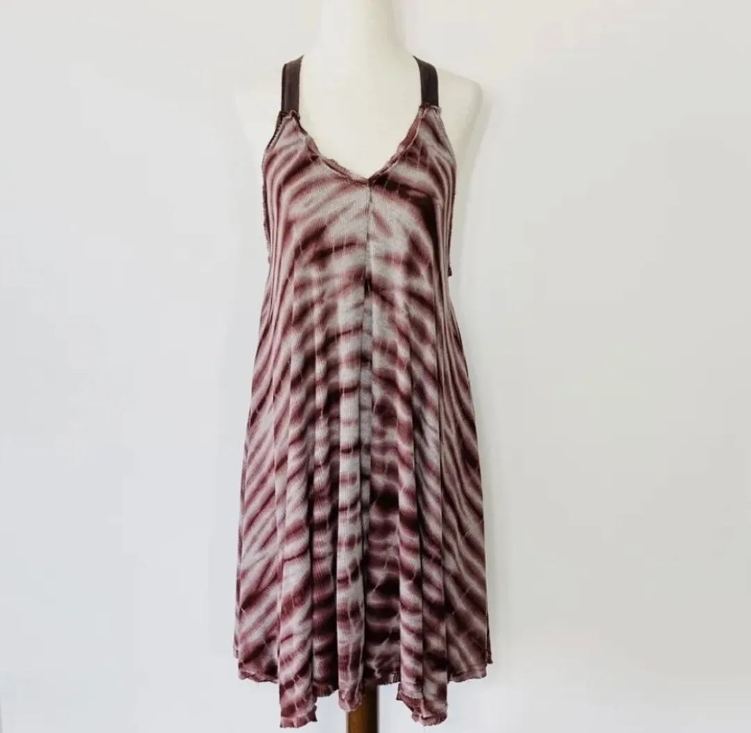 Ecote Ribbed Tie-Dye Dress image indicator(2)