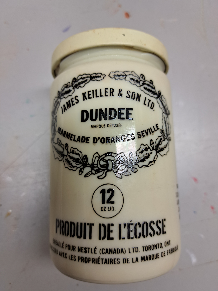 Vintage Dundee Seville Orange Marmalade Jar