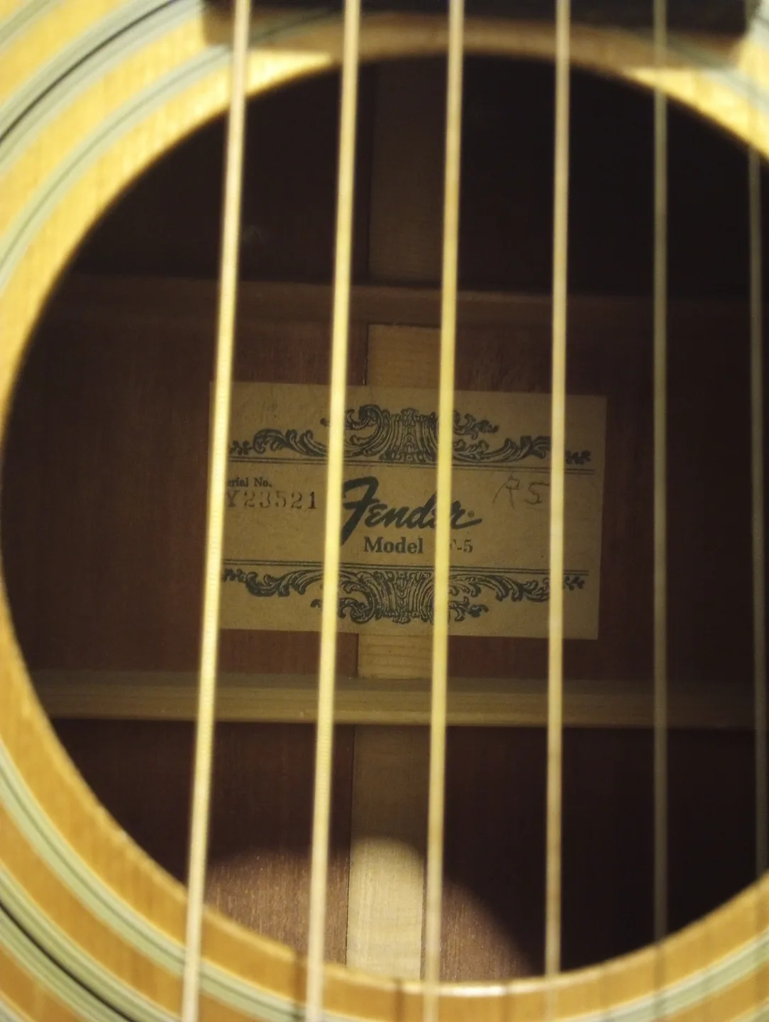 Vintage Fender Acoustic Guitar image indicator(5)