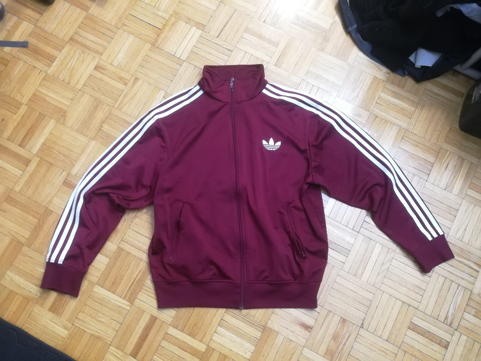 Vintage Adidas Red Track Jacket Size - Large