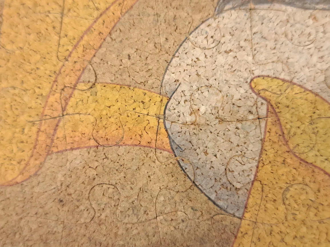 30"x21" Around the World Heritage with Mickey Framed Cork Puzzle image indicator(3)