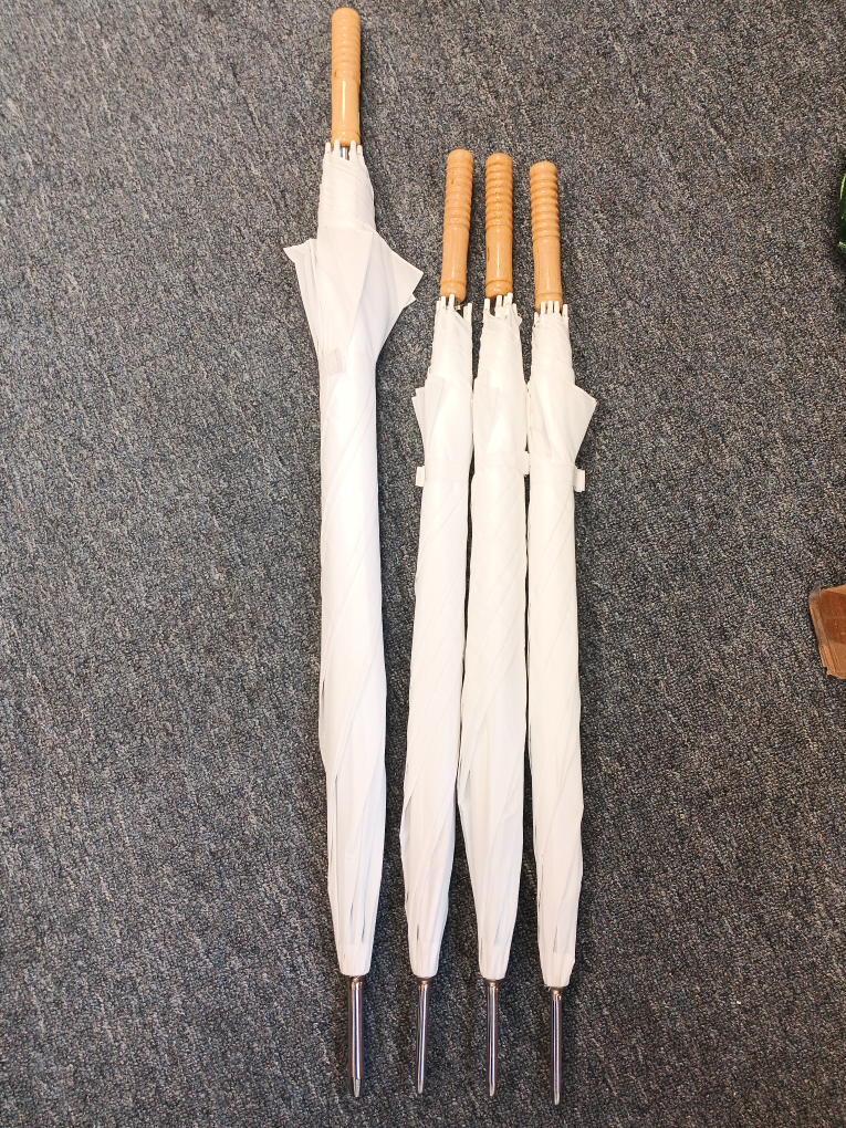 White Umbrellas