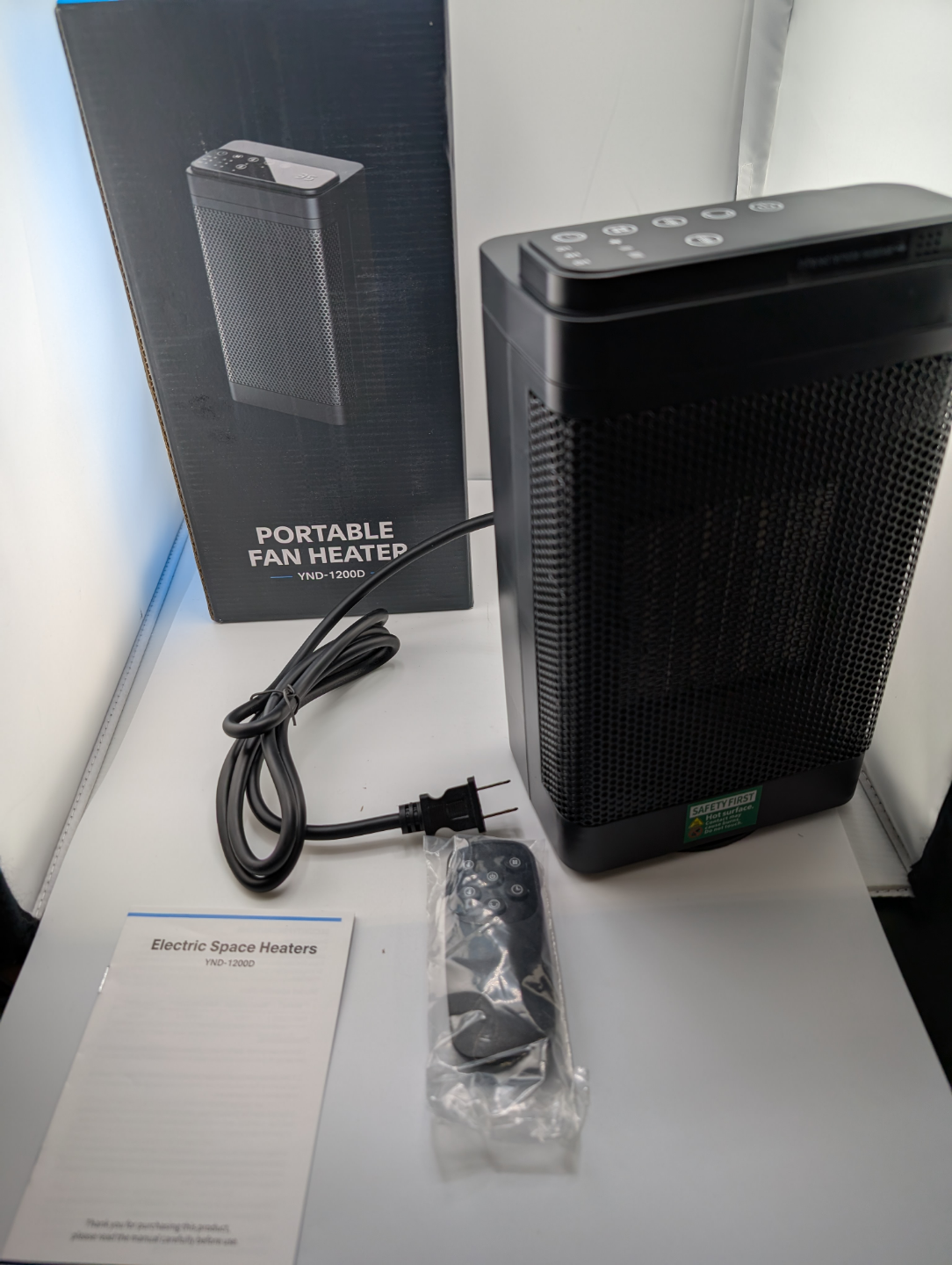 (👉BRAND NEW👈) FAN HEATER - 1500W - CA YND-1200D - photo 2