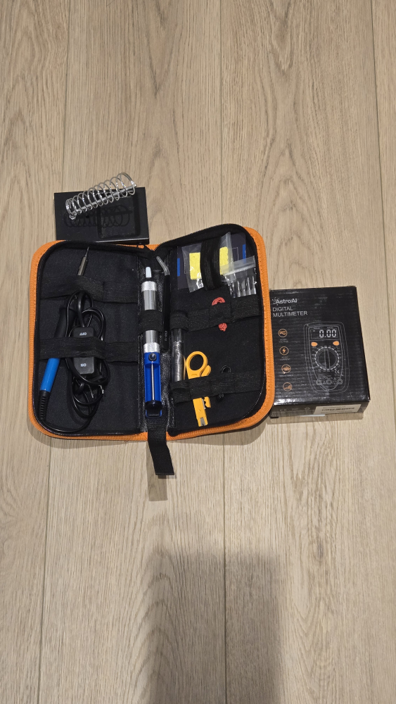 60W Soldering Iron Kit and Multimeter