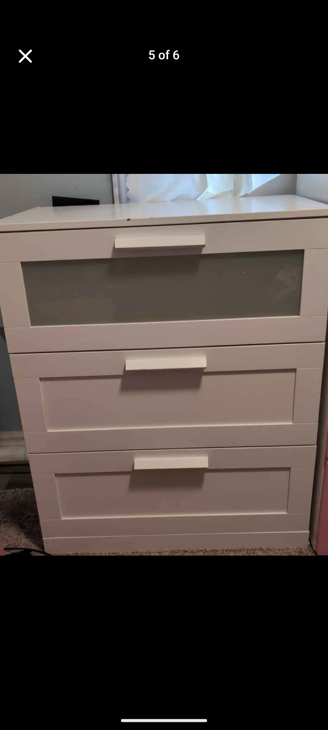 IKEA MALM 3-drawer Chest - photo 5