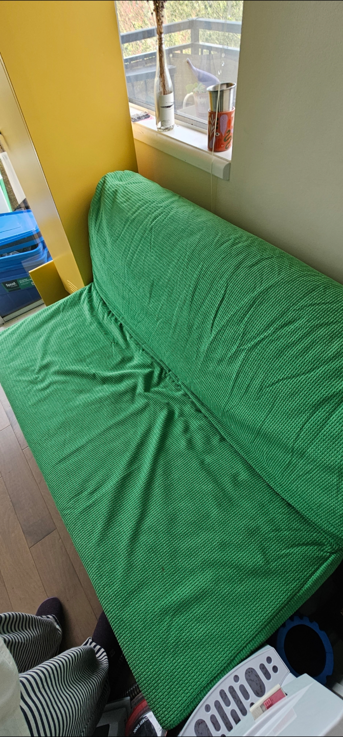 IKEA Lycksele Sofa Bed - Green