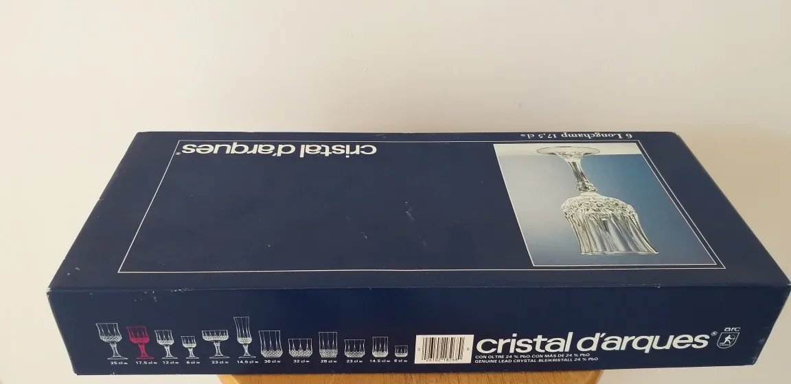 Cristal d'Arques Longchamp Champagne Flutes - Set of 6 image indicator(2)