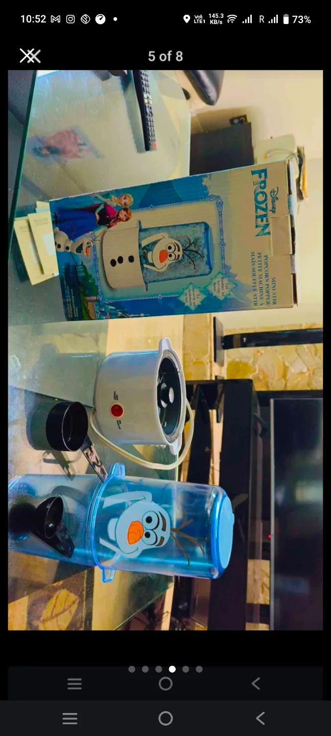 Disney Frozen Mini Popcorn Popper image indicator(2)