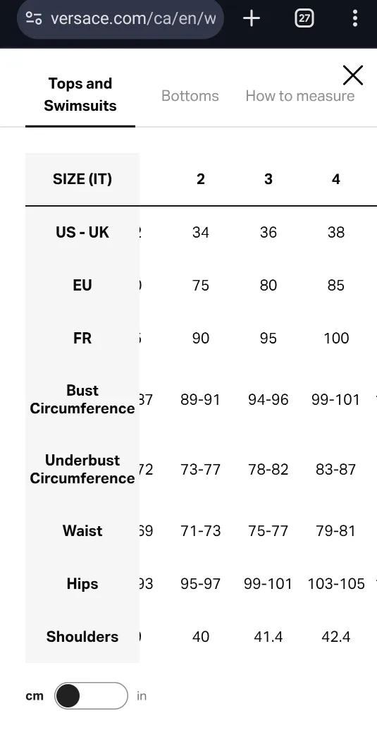 Authentic Versace Bathing Suit image indicator(6)