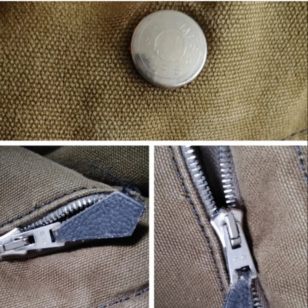 Hermes Canvas Tote Bag image indicator(8)