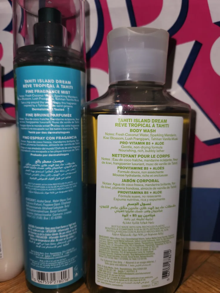 Bath & Body Works Tahiti Island Dream trio image indicator(3)