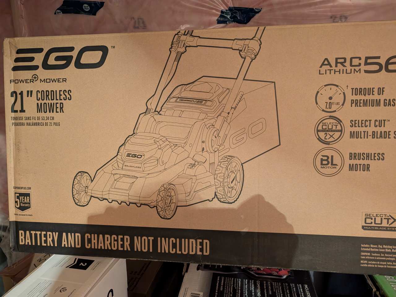 EGO Power+ 21" Select Cut Cordless Lawn Mower - photo 4