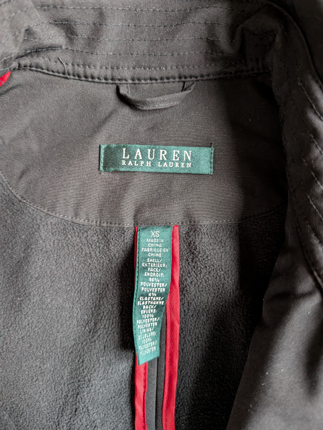 Brand New Ralph Lauren Black Trench Coat - Size XS - photo 3