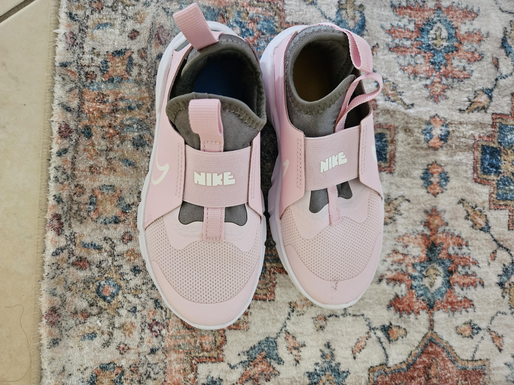 brand new Nike Kids' Pink Slip-On Sneakers Size 12 - photo 3