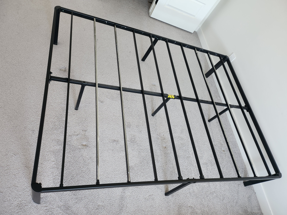 Queen Metal Bed Frame - 700lb Capacity - photo 3