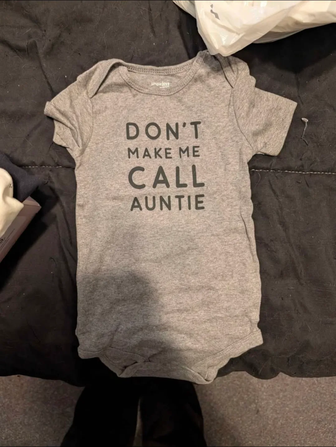 Three Simple Joys Baby Bodysuits + Sensory Toy + Gift Bag thumbnail