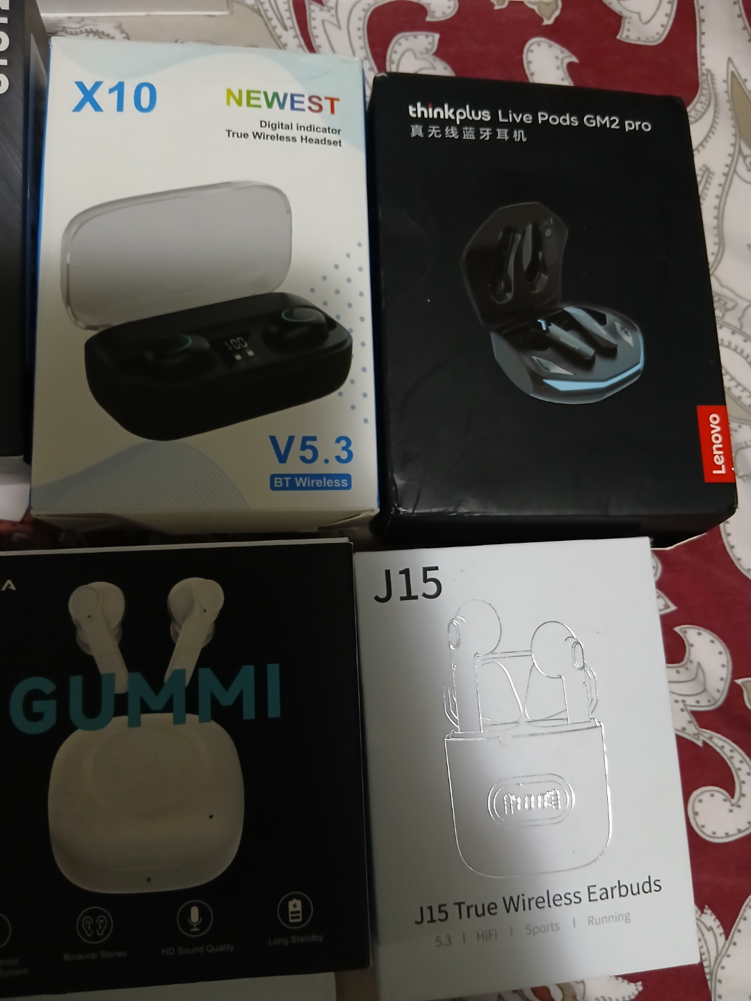 new never used earphones different models start from $20 to $60