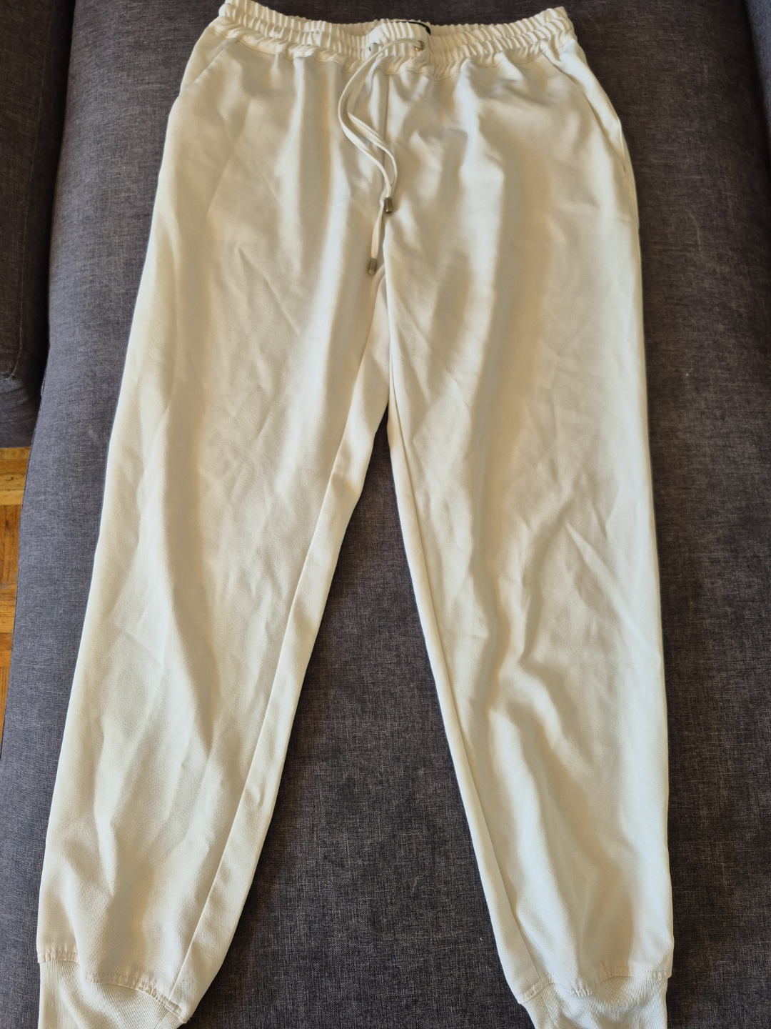 Revamped Premium Fleece Joggers - Off-White