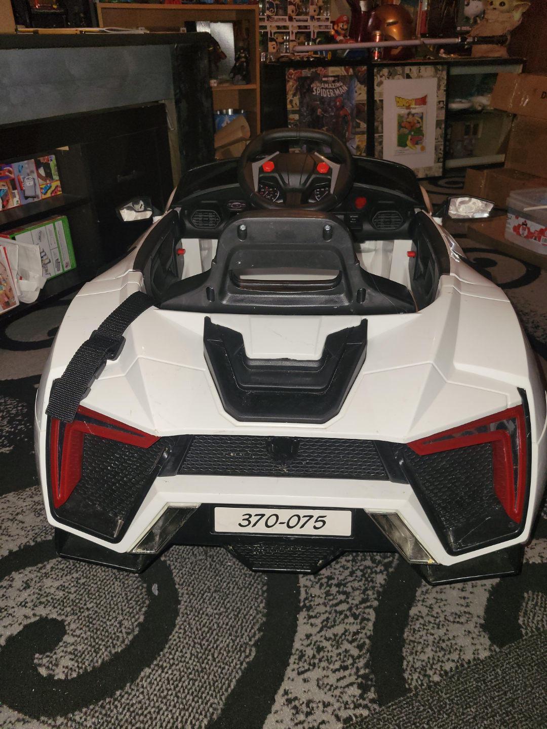Kids Ride-On Electric Car - White with parental controls - photo 3