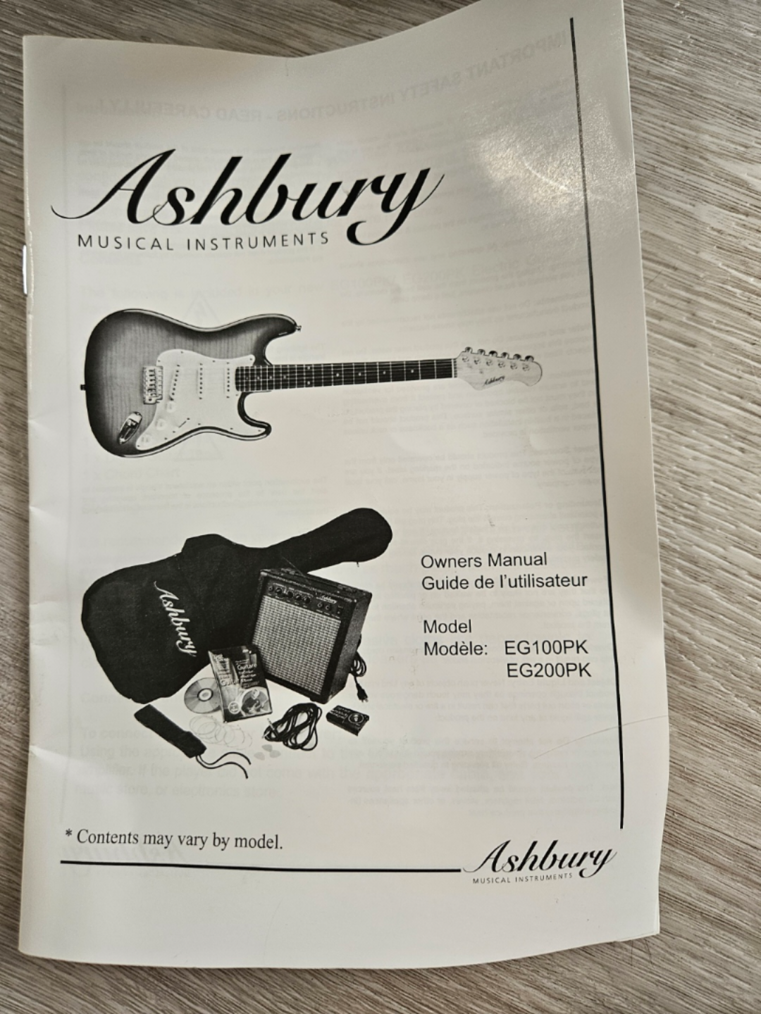 Ashbury Electric Guitar & Amplifier Package - photo 3