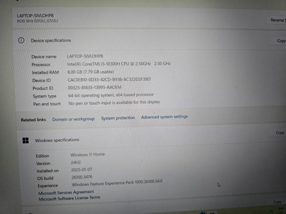 ASUS ROG Strix G512LI Gaming Laptop + Logitech Wired Controller image indicator(4)