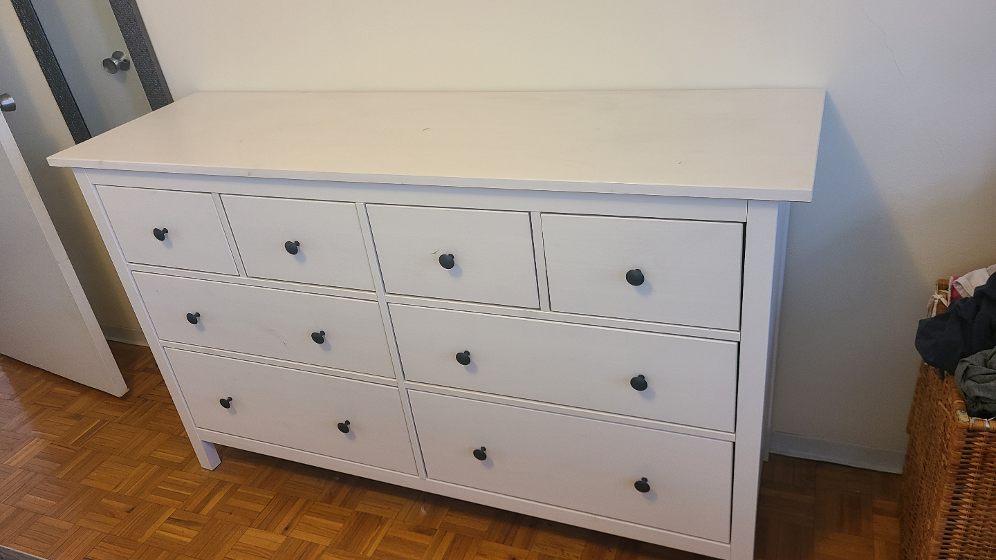 IKEA 8-Drawer Dresser - White
