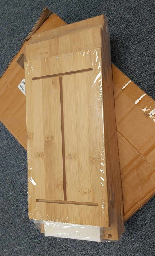 💚Homfa Bamboo Mini Book Shelf Organizer - photo 2