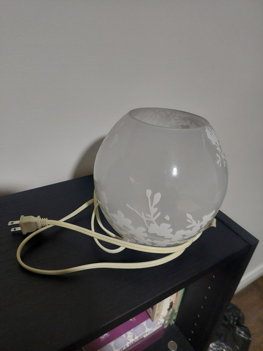 IKEA knibbig Floral Table Lamp.  needs ikea light bulb - photo 5