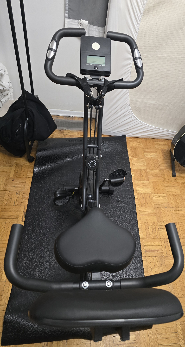 KALWOL Folding Exercise Bike