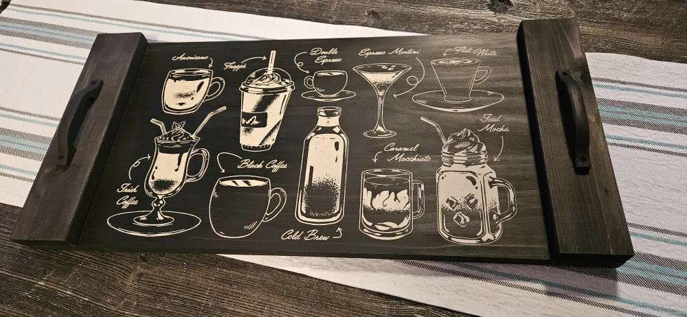 Wood coffee tray decor image indicator(2)