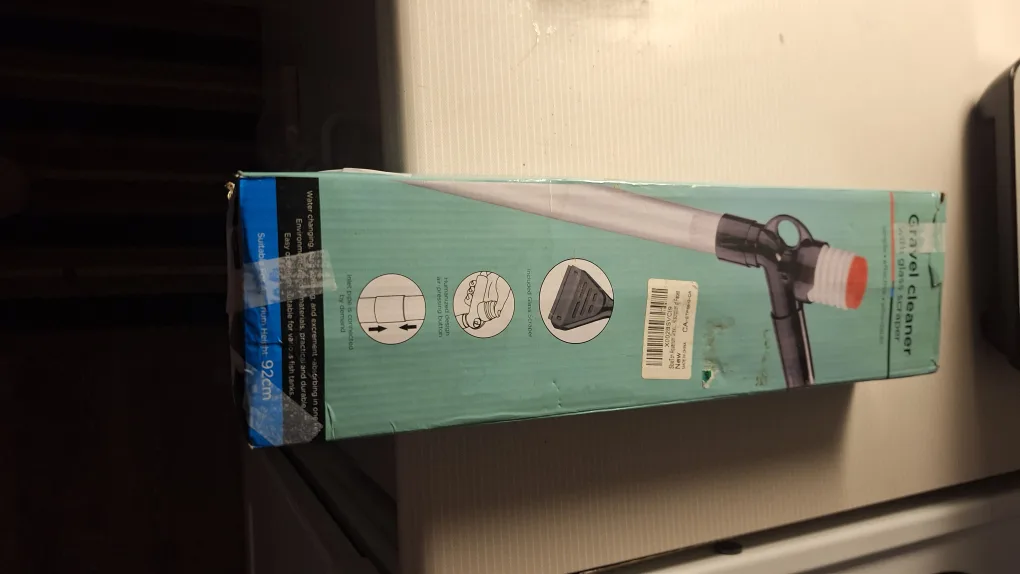 Gravel Vacuum Cleaner for Aquarium with Glass Scraper - 92cm thumbnail