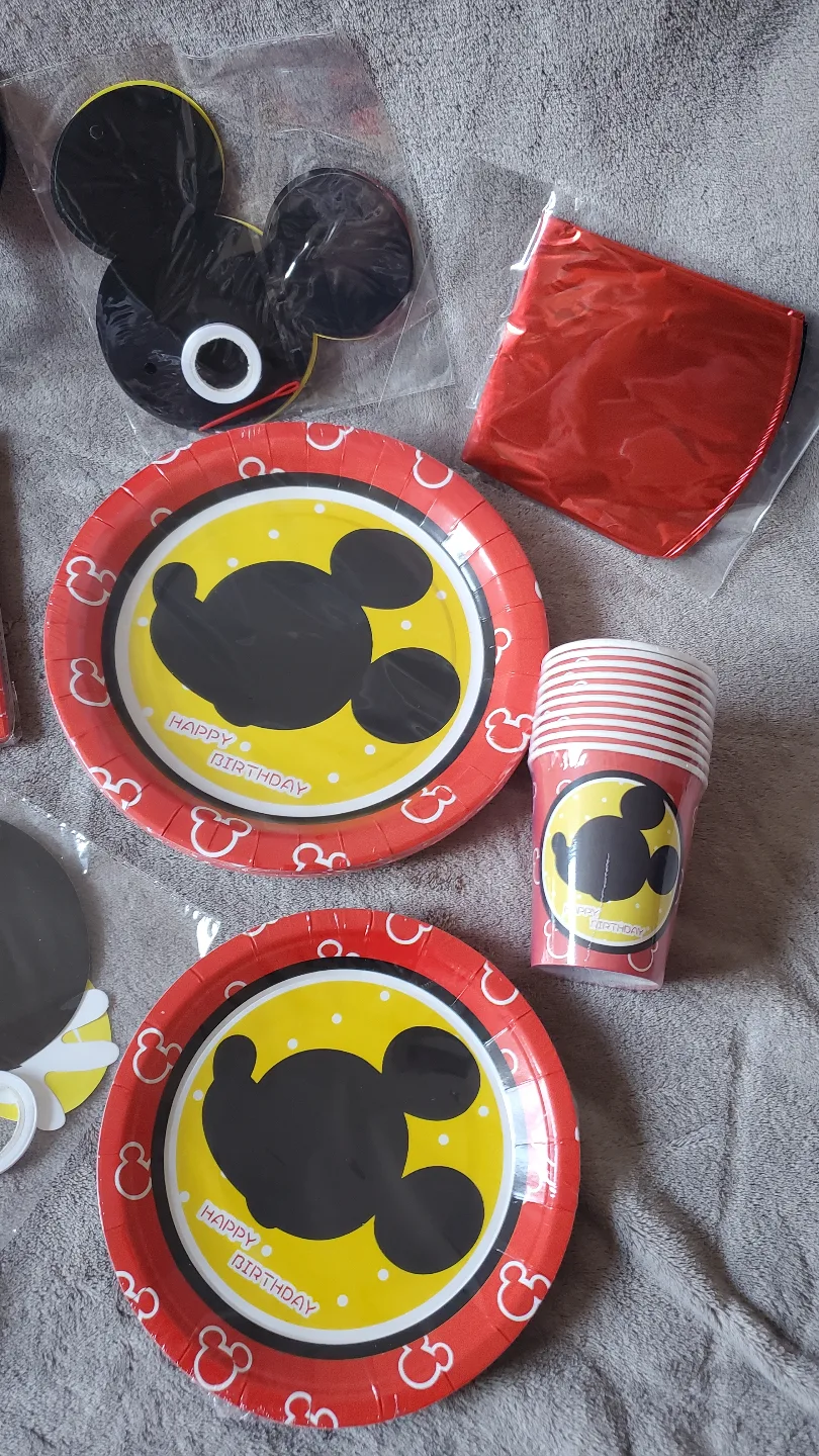 Mickey Mouse Birthday Party Set image indicator(3)