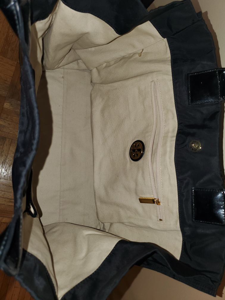 Tory Burch Black Nylon Tote Bag - photo 3