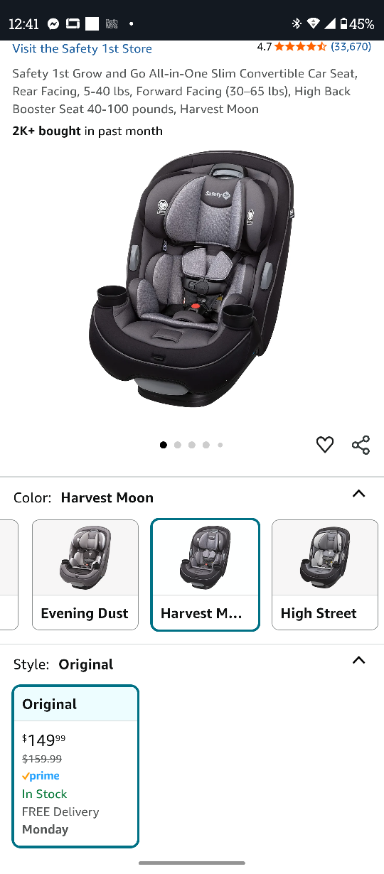 Safety 1st Grow and Go CAR SEAT - photo 5