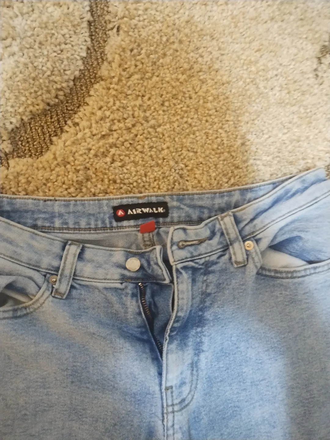 Airwalk Light Wash Wide Leg Jeans image indicator(2)