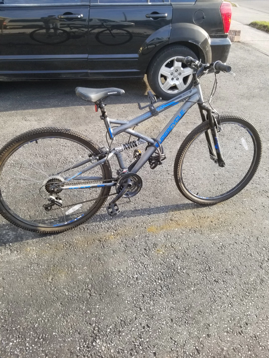Supercycle surge dual suspension mountain bike 29 inch